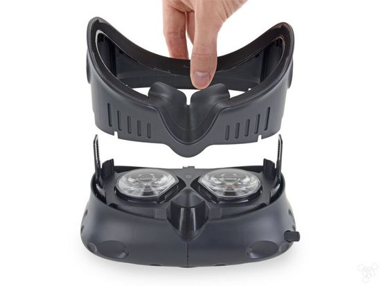 探索虚拟现实之秘 HTC Vive完整拆解多图赏
