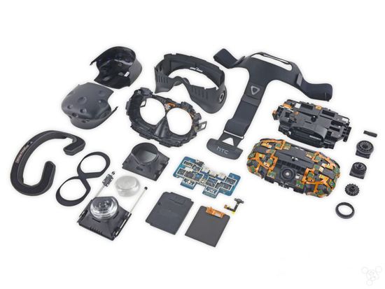 探索虚拟现实之秘 HTC Vive完整拆解多图赏